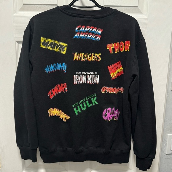 Women’s Marvel‎ Crew Neck Sweatshirt - Picture 2 of 8